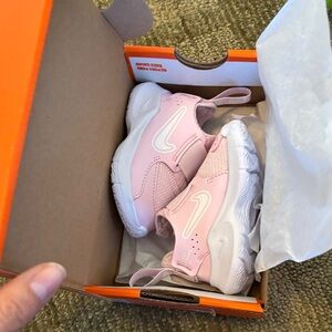 Nike Kids Light Pink Sneakers. 3c. Fits 6-12mos